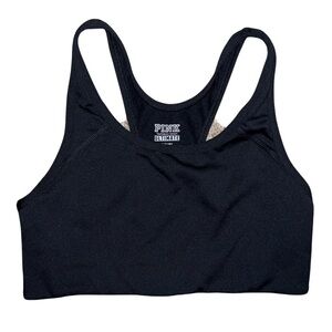 PINK Victoria’s Secret Ultimate Black Sports Bra Size Small